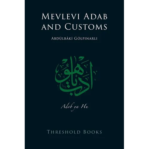 Mevlevi Adab and Customs - Paperback