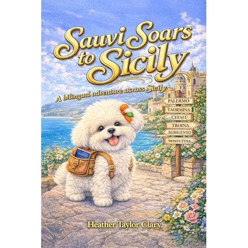 Sauvi Soars to Sicily, A Bilingual Adventure Across Sicily - Hardcover