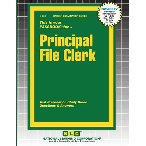 Principal File Clerk - Paperback
