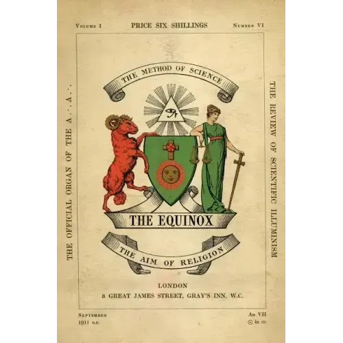 The Equinox: Keep Silence Edition, Vol. 1, No. 6 - Hardcover