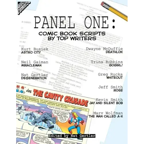 Panel One: Comic Book Scripts by Top Writers - Paperback