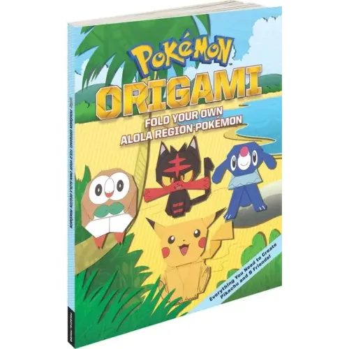 Pokémon Origami: Fold Your Own Alola Region Pokémon - Paperback