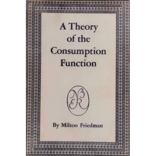 A Theory of the Consumption Function - Paperback