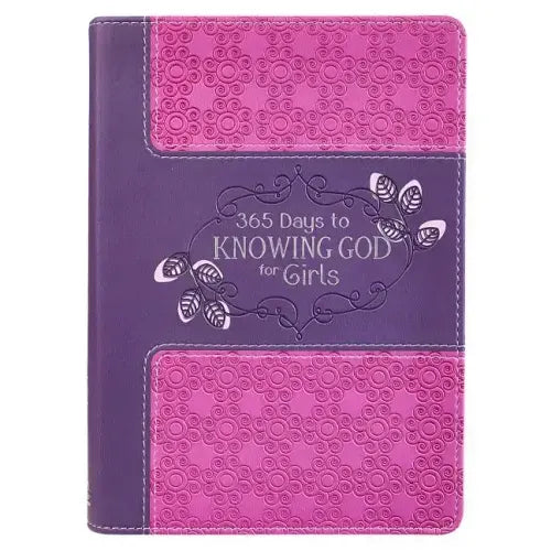 365 Days to Knowing God for Girls Devotional - Hardcover