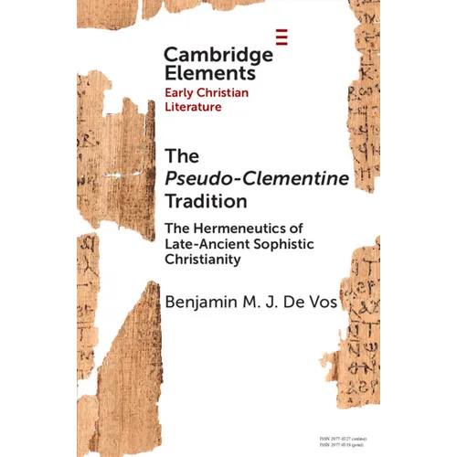 The Pseudo-Clementine Tradition - Paperback