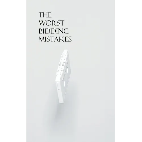 The Worst Bidding Mistakes - Paperback