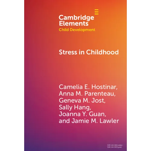 Stress in Childhood - Hardcover