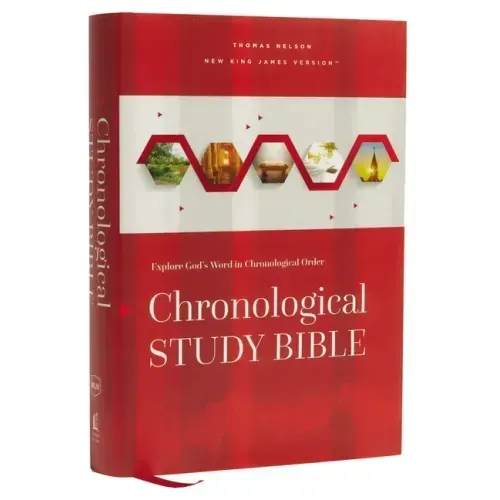 Nkjv, Chronological Study Bible, Hardcover, Comfort Print: Holy Bible, New King James Version - Hardcover