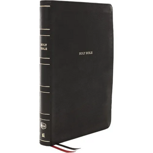 Nkjv, Thinline Bible, Large Print, Leathersoft, Black, Comfort Print: Holy Bible, New King James Version - Imitation Leather