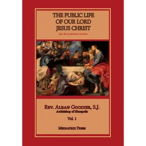 Public Life of Our Lord Jesus Christ, vol. 1 - Hardcover
