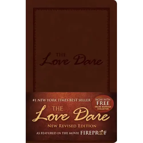 The Love Dare, Leathertouch: Now with Free Online Marriage Evaluation - Imitation Leather