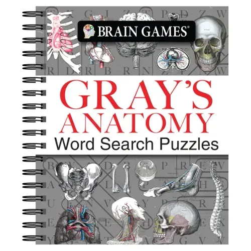 Brain Games - Gray's Anatomy Word Search Puzzles - Spiral
