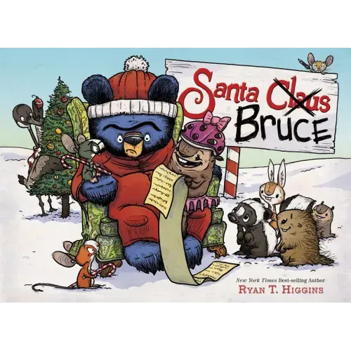 Santa Bruce-A Mother Bruce Book - Hardcover