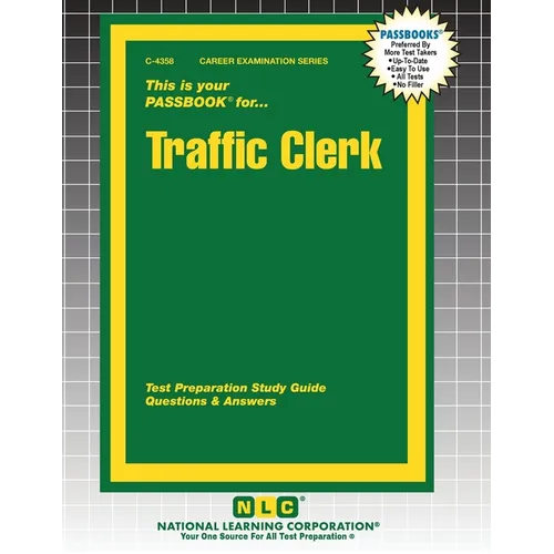 Traffic Clerk - Paperback