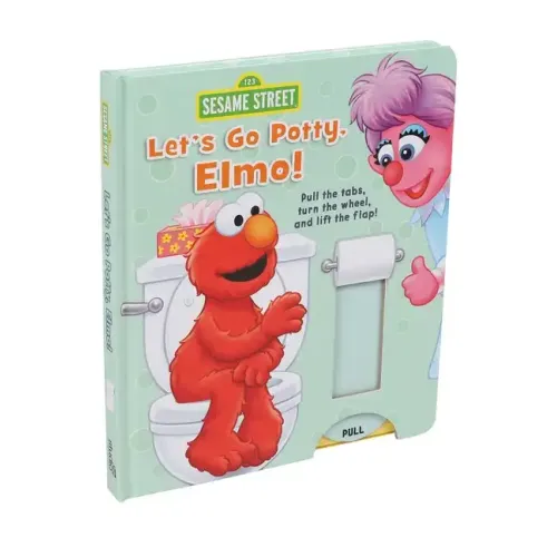Sesame Street: Let's Go Potty, Elmo! - Board Book