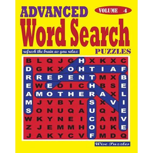 ADVANCED Word Search Puzzles. Vol. 4 - Paperback