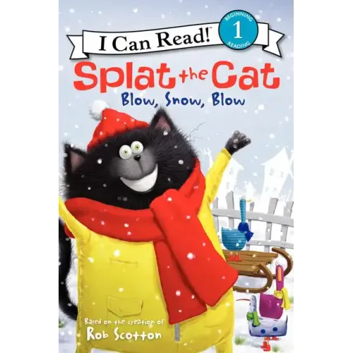 Splat the Cat: Blow, Snow, Blow: A Winter and Holiday Book for Kids - Paperback