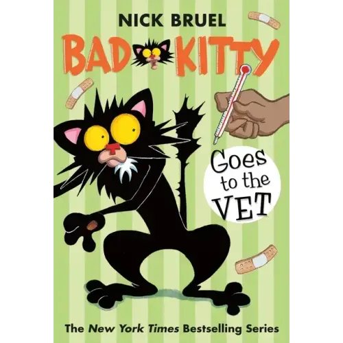 Bad Kitty Goes to the Vet (Paperback Black-And-White Edition) - Paperback