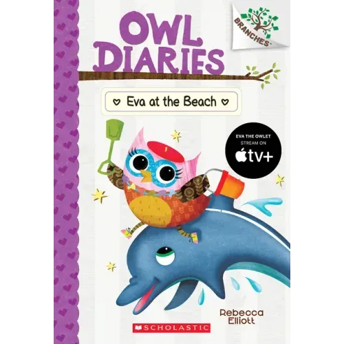 Eva at the Beach: A Branches Book (Owl Diaries #14): Volume 14 - Paperback