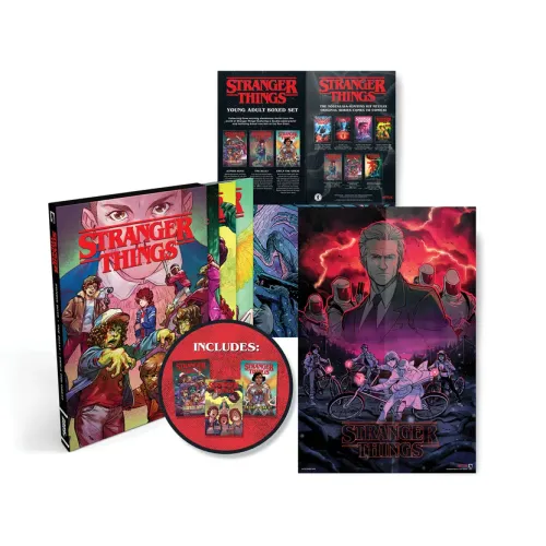 Stranger Things Graphic Novel Boxed Set (Zombie Boys, the Bully, Erica the Great) - Paperback