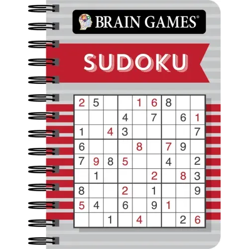 Brain Games - To Go - Sudoku (Red) - Spiral