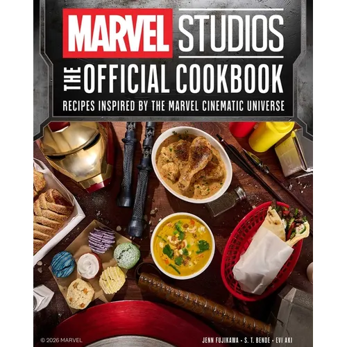 Marvel Studios: The Official Cookbook: Recipes Inspired by the Marvel Cinematic Universe - Hardcover