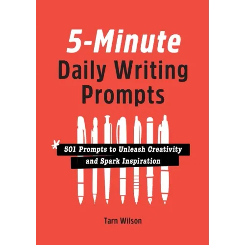 5-Minute Daily Writing Prompts: 501 Prompts to Unleash Creativity and Spark Inspiration - Paperback