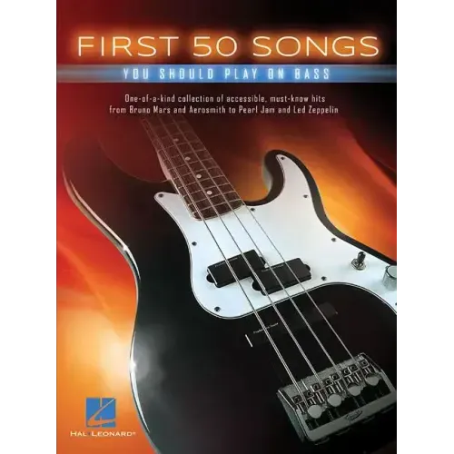 First 50 Songs You Should Play on Bass - Paperback
