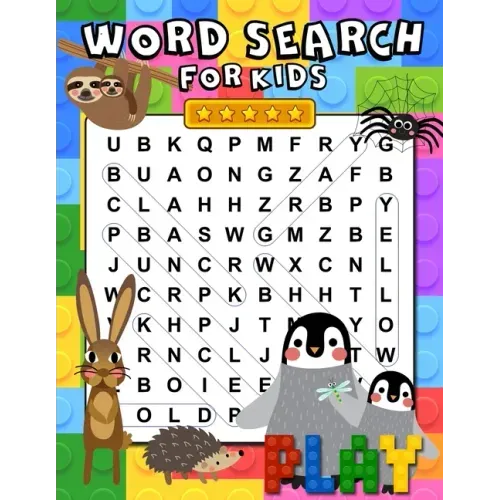 Word Search For Kids: 100 Fun and Educational Word Search Puzzles for Kids ages 6-8 Search & Find Activity Book to Improve Vocabulary, Spell - Paperback