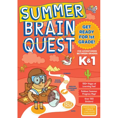Summer Brain Quest: Between Grades K & 1 - Paperback