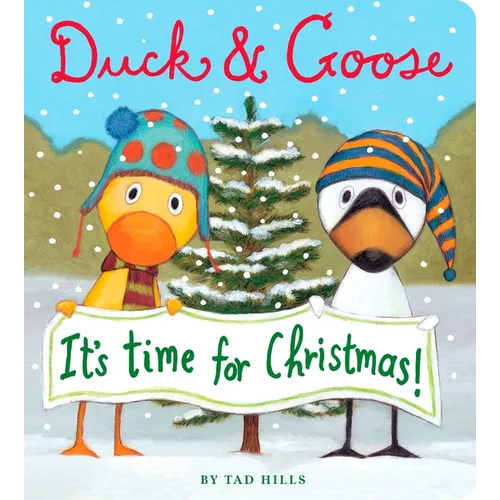 Duck & Goose, It's Time for Christmas! - Board Book