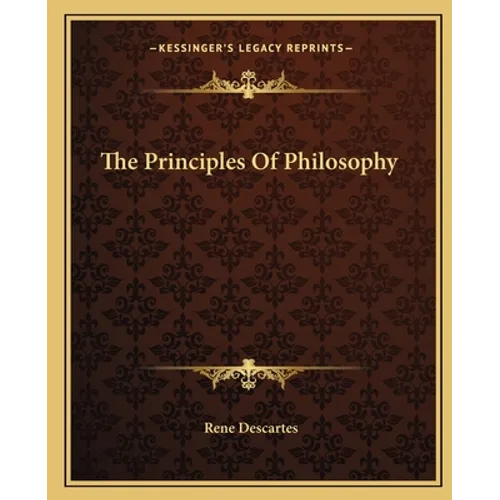 The Principles Of Philosophy - Paperback