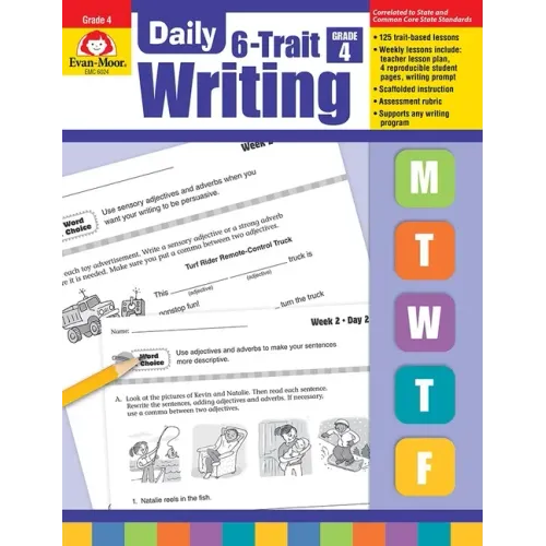 Daily 6-Trait Writing, Grade 4 Teacher Edition - Paperback