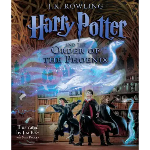 Harry Potter and the Order of the Phoenix: The Illustrated Edition (Harry Potter, Book 5) - Hardcover