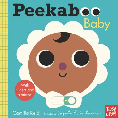 Peekaboo: Baby: (An Interactive Board Book for Babies & Toddlers with Mirror & Sliders. Cute Artwork Includes a Duck, Lamb, Stroller, & More. Perfect - Board Book
