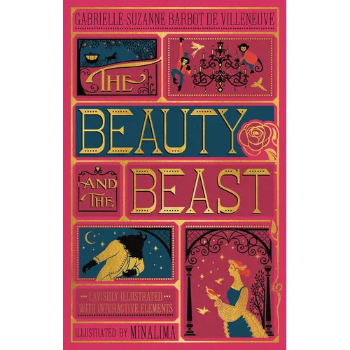 Beauty and the Beast, the (Minalima Edition): (Illustrated with Interactive Elements) - Hardcover