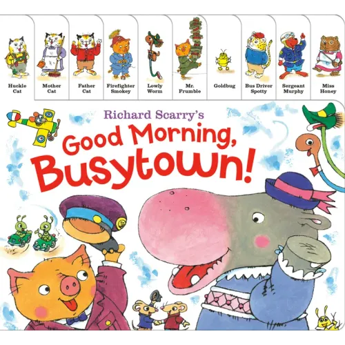 Richard Scarry's Good Morning, Busytown! - Board Book