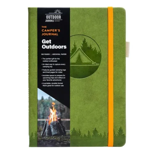 The Camper's Journal (Outdoor Journal; Camping Log Book; Travel Diary) - Paperback