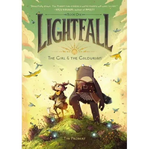 Lightfall: The Girl & the Galdurian: A Graphic Novel - Hardcover