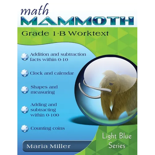 Math Mammoth Grade 1-B Worktext - Paperback