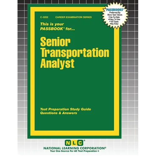 Senior Transportation Analyst - Paperback
