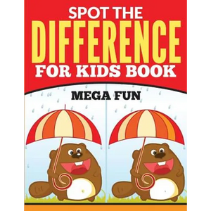 Spot The Difference For Kids Book (Mega Fun) - Paperback