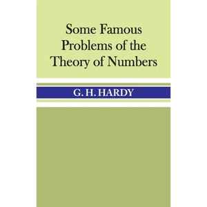 Some Famous Problems of the Theory of Numbers - Paperback