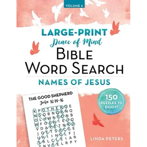 Peace of Mind Bible Word Search: Names of Jesus - Paperback