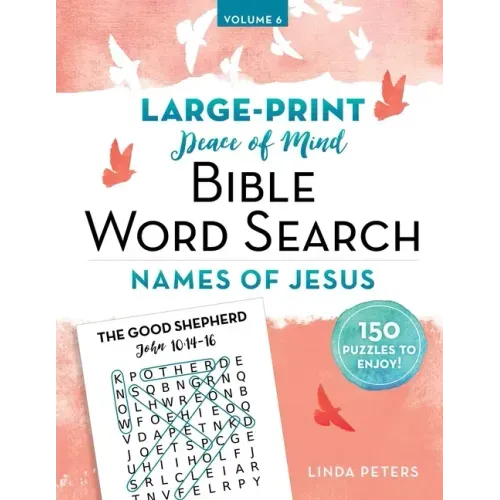 Peace of Mind Bible Word Search: Names of Jesus - Paperback
