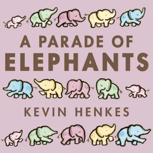 A Parade of Elephants - Board Book