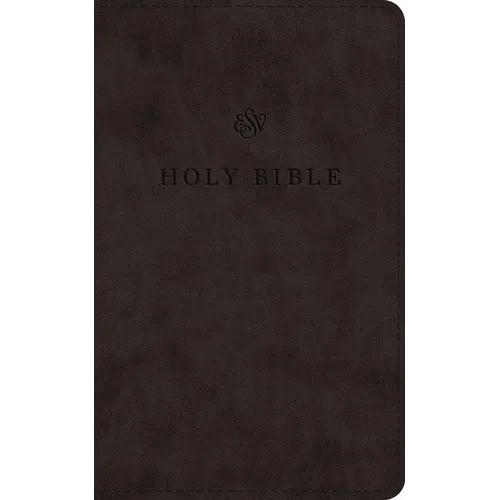ESV Premium Church Bible (Trutone, Black) - Imitation Leather
