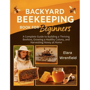 Backyard Beekeeping Book for Beginners: A Complete Guide to Building a Thriving Beehive, Growing a Healthy Colony, and Harvesting Honey at Home - Paperback