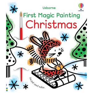 First Magic Painting Christmas: A Christmas Holiday Book for Kids - Paperback