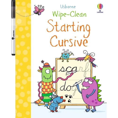 Wipe-Clean Starting Cursive - Paperback